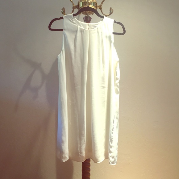 White cocktail dress