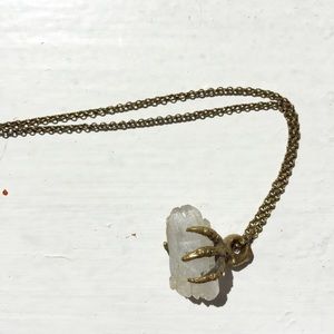 Crystal Claw Necklace