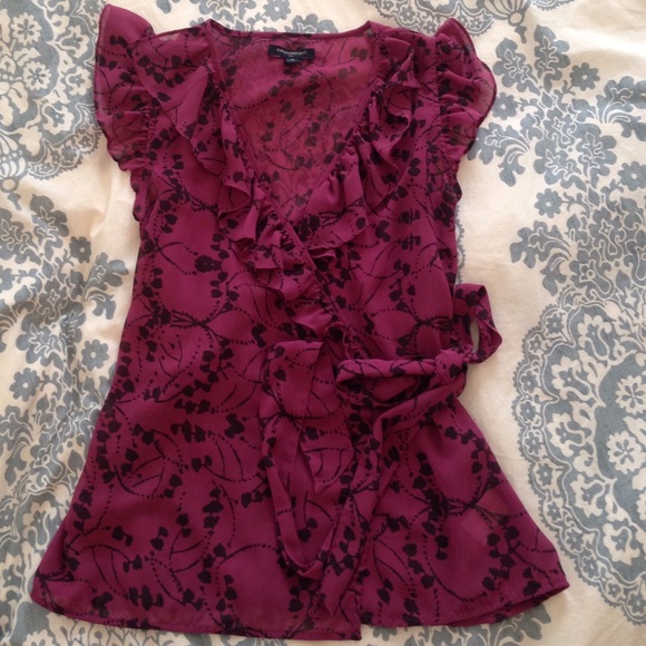 Banana Republic Wrap Blouse