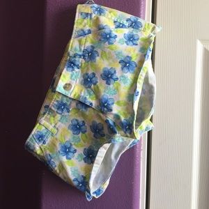 Floral Hollister shorts