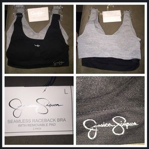 NWT 2-pack Jessica Simpson sports bras