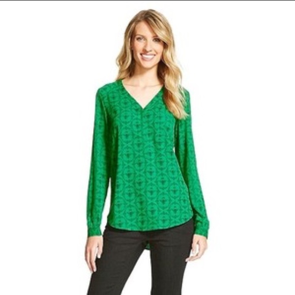 👑🐝 Queen Bee Printed Crepe Blouse 👑🐝