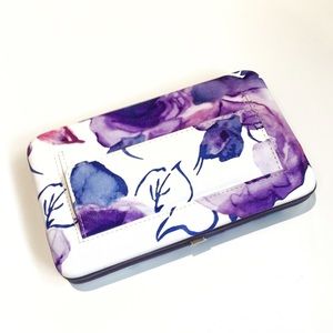 SALE 🌸 Purple floral wallet