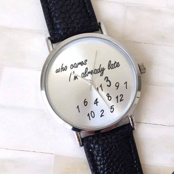 New leather watch