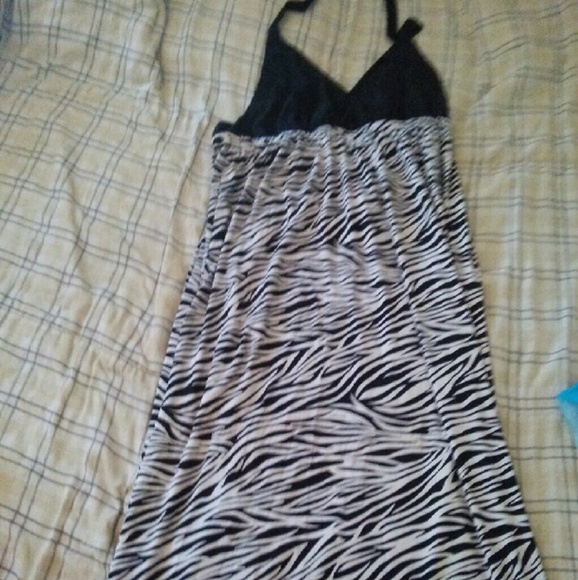 Zebra Print Sundress