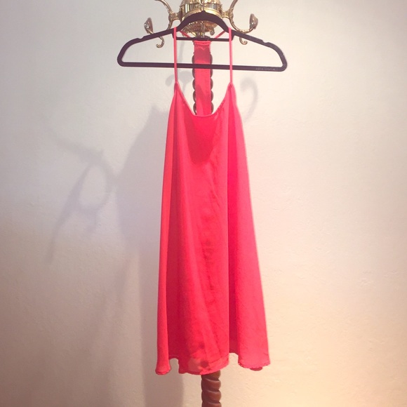 Red cocktail dress