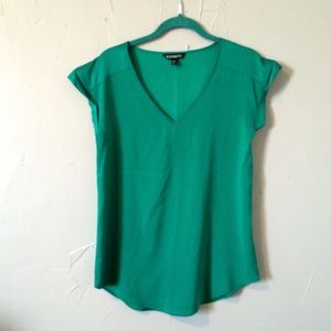 Green Silk Express Top