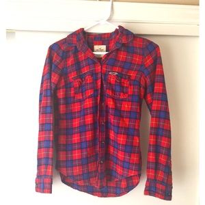 Red and Blue Plaid Shirt
