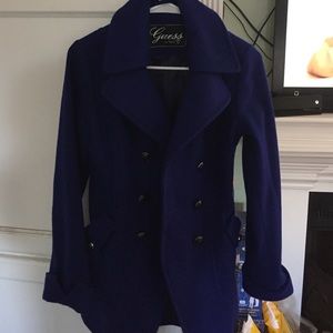 Royal blue coat