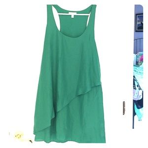 Razor back Kelley Green dress - Urban Outfitters