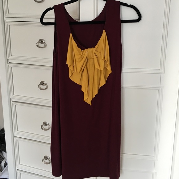 Garnet and Gold dress
