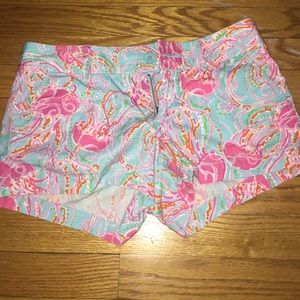 Lilly Pulitzer Jellyfish Pattern Shorts