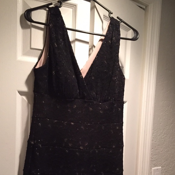 Black cocktail dress