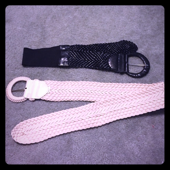Waist braided belts