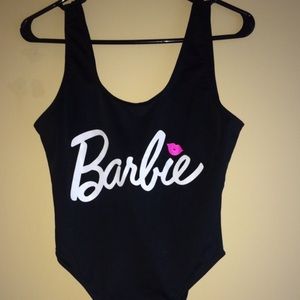 Graphic Barbie Body Suit