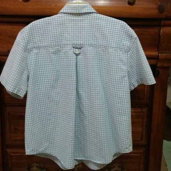 💀 👛🎈SALE❗Cute Short Sleeve Button Dn Top sz XL - Picture 2 of 2