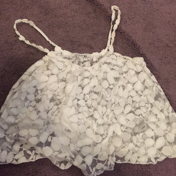 Lace tank