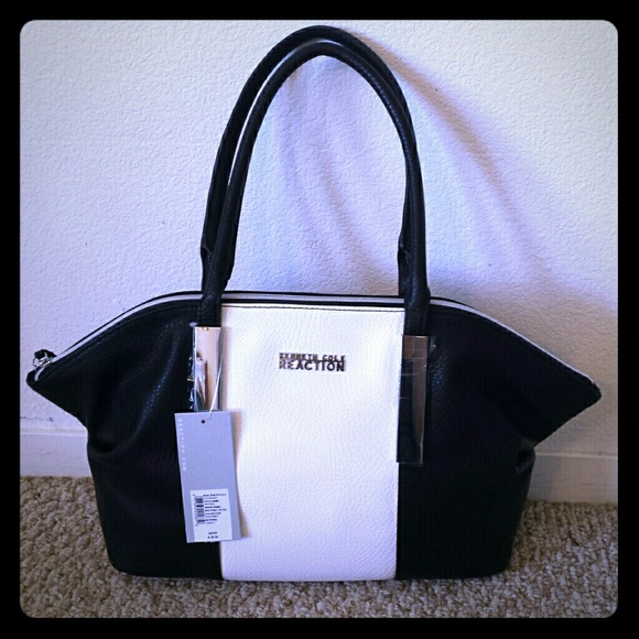 Kenneth Cole Reaction Handbags - NWT KC Reaction B&W Bag