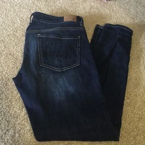 American Eagle jeggings dark wash