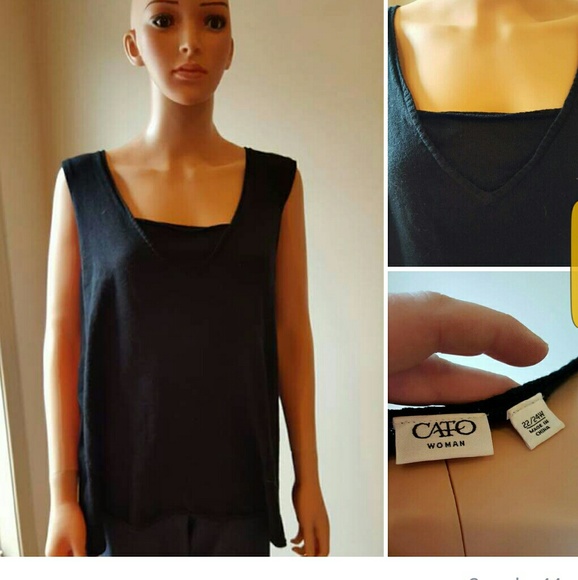 Black sweater vest