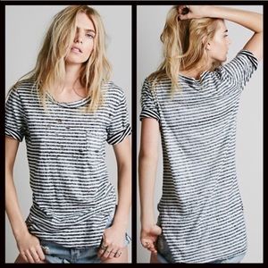 Striped Free People Tunic