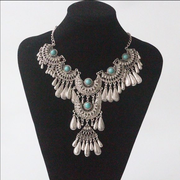 Gypsy Vintage Choker Collar necklace