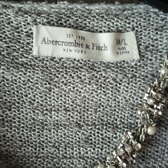 BNWT Abercrombie & Fitch Cardigan Boho Style M - Picture 3 of 4