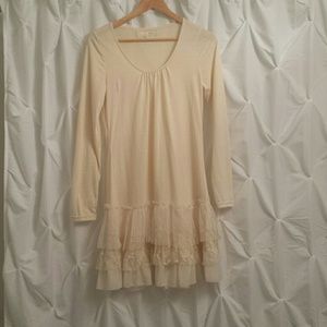 Long Sleeve Dress Extender w/ Lace Trim