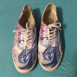 Marble Vans women's size 7.5.
