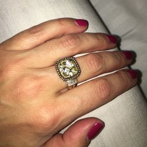 Lia Sophia Lemon Chiffon Ring