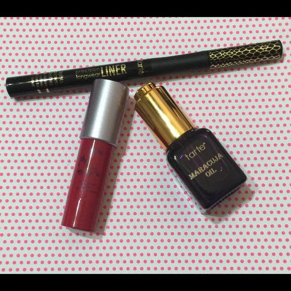 Tarte Eyeliner, LipSurgence & Maracuja Oil Bundle