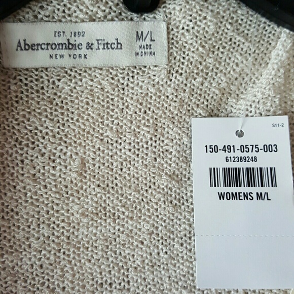 BNWT Abercrombie & Fitch Cardigan Boho style - Picture 3 of 4