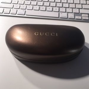 Gucci golden brown case