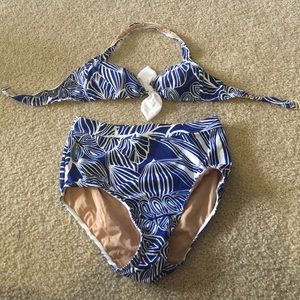 Modcloth bathing suit high waisted