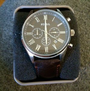 Fossil Men's Chronograph Watch-great condition!