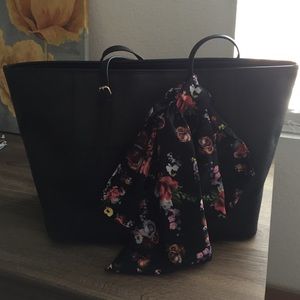 NWT Black Aldo tote
