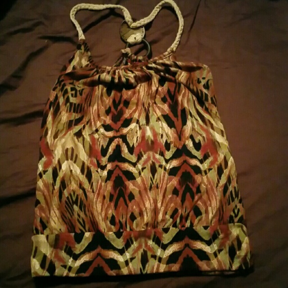 Brown Cute top