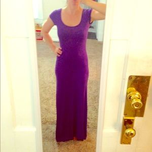 BCBG Max Azria Knit Wisteria Maxi Dress