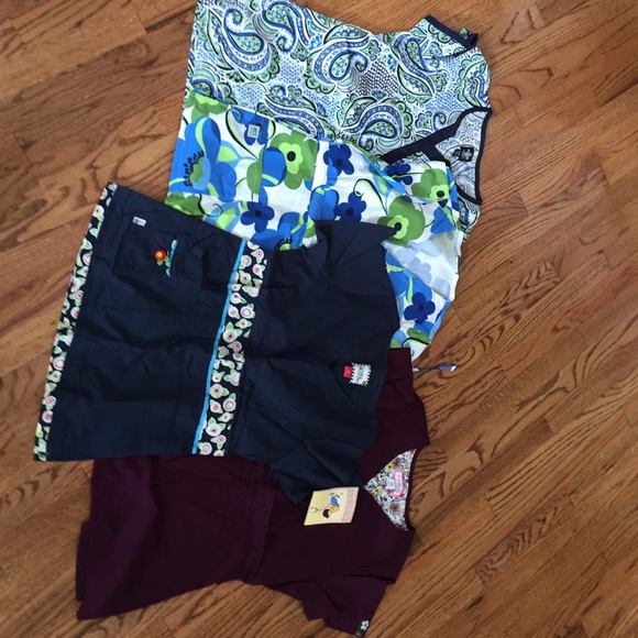 Nurse Medical Scrub tops bundle