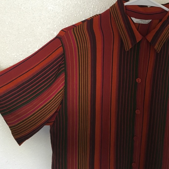 Striped button down - Picture 2 of 4