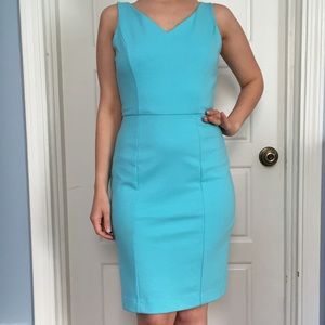 Baby Blue Banana Republic Cocktail Dress