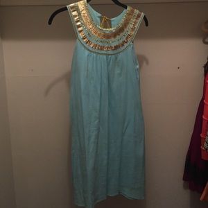 Vintage Greek toga style dress 1970s