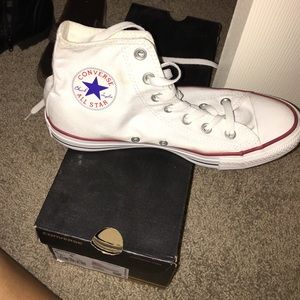 White high top converse