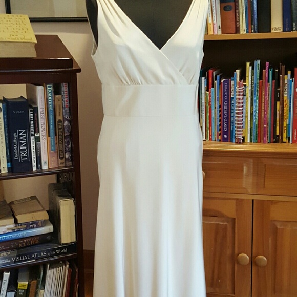 JCREW dresses-- ivory, lilac, and chocolate brown