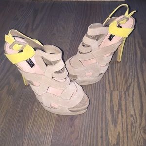 $40 two-tone heels