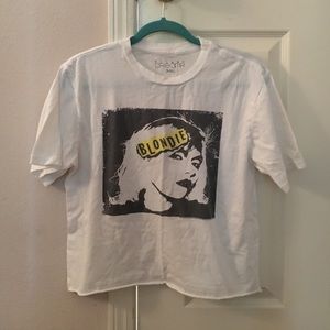 vintage-inspired Blondie band t