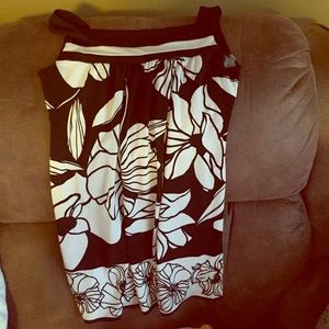 Black and white shirt