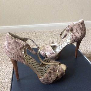 Jessica Simpson t-strap heels
