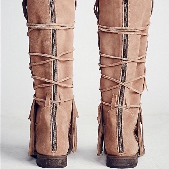 Free People Fringe Boots - Picture 3 of 4