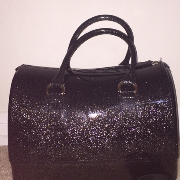 Black Furla Bag